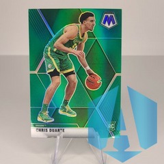 2021 Chronicles Mosaic Draft Picks Green Prizm RC #268 Chris Duarte